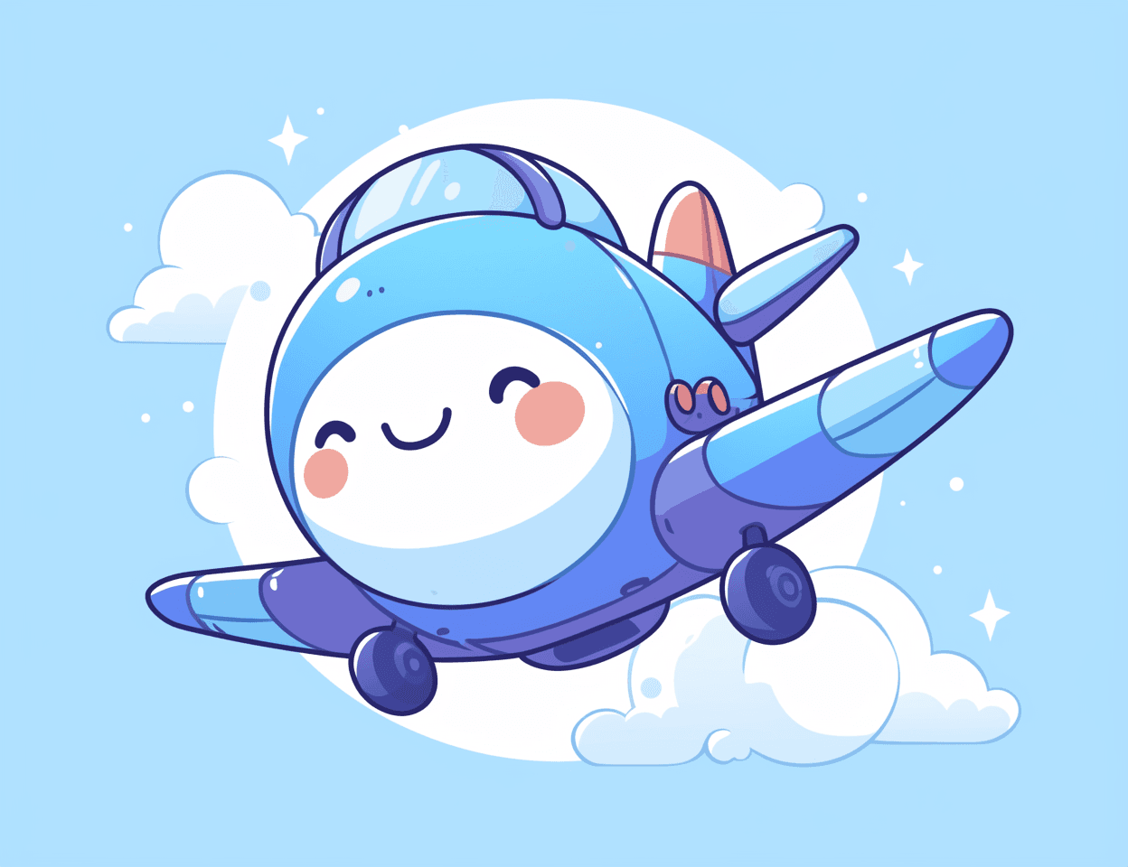 Airplane 379 original repeating artwork