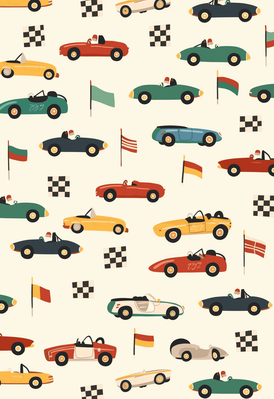 Car 682 original repeating artwork