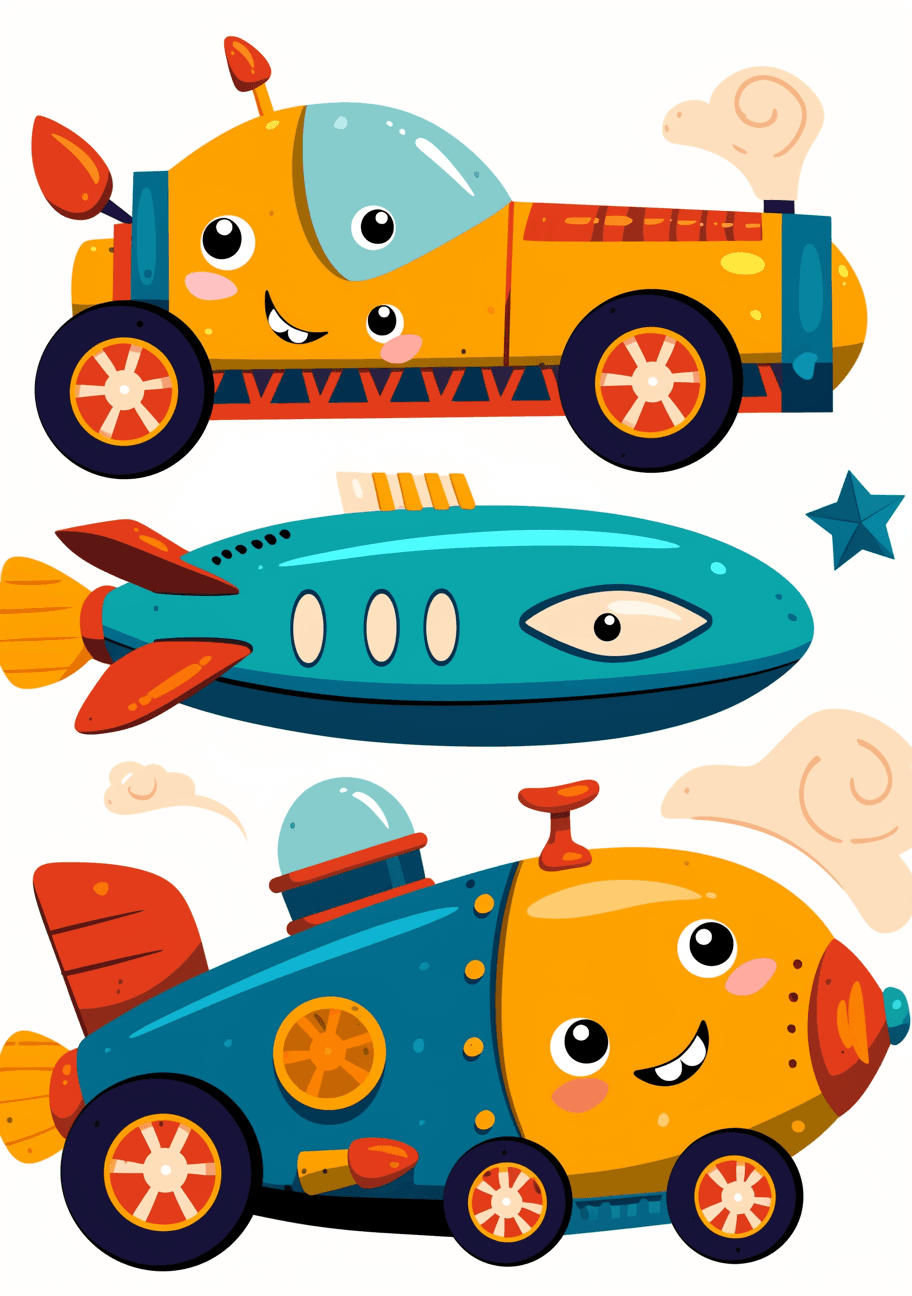Car 450 original repeating artwork