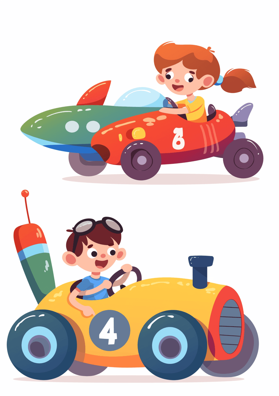 Car 416 original repeating artwork