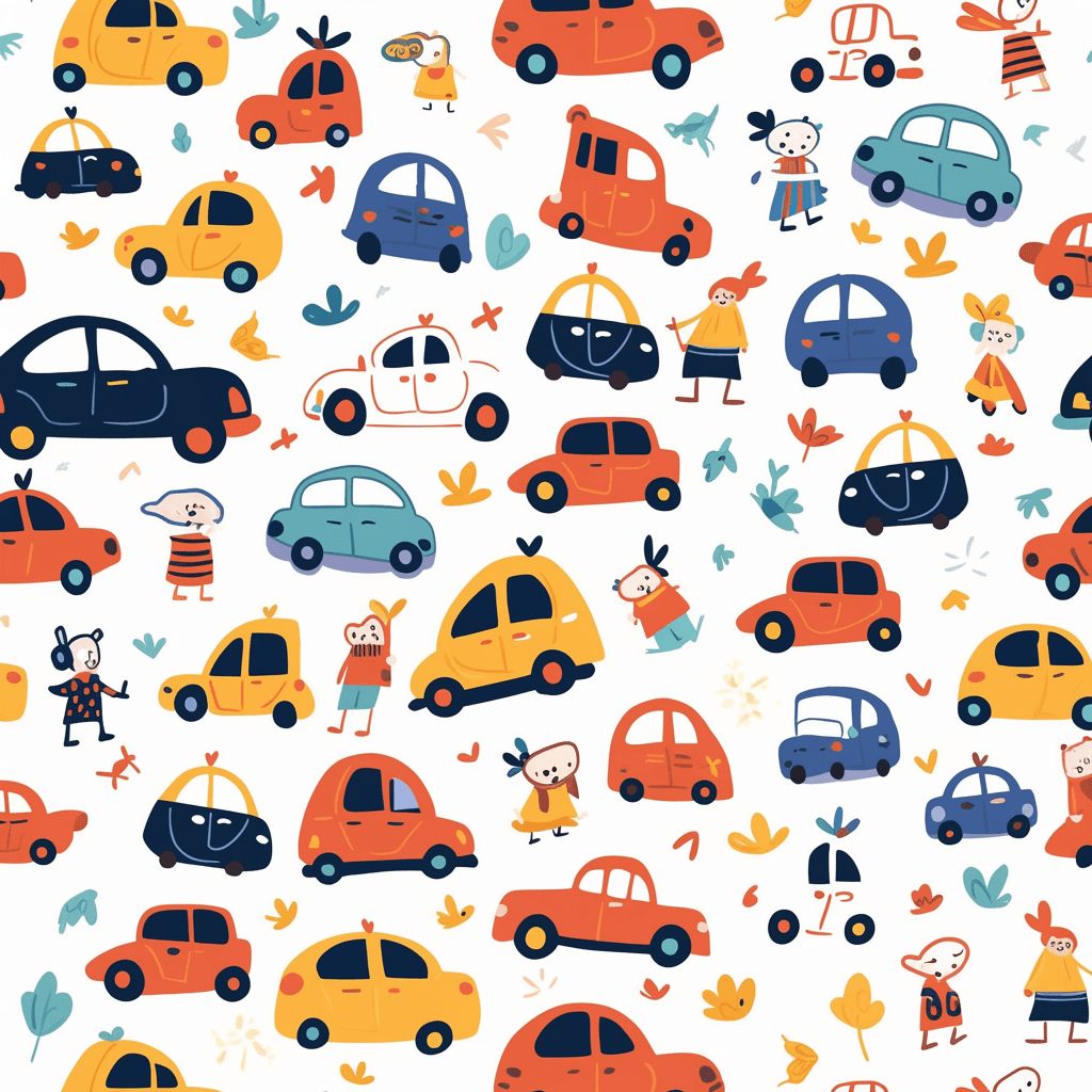 Car 415 original repeating artwork