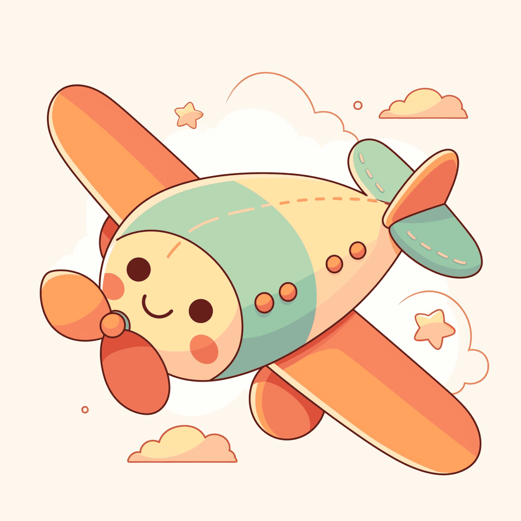 Airplane 389 original repeating artwork