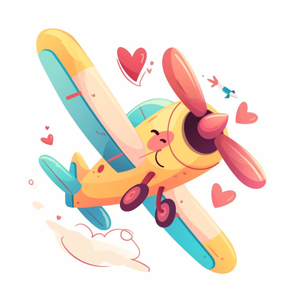 Airplane 061 original repeating artwork