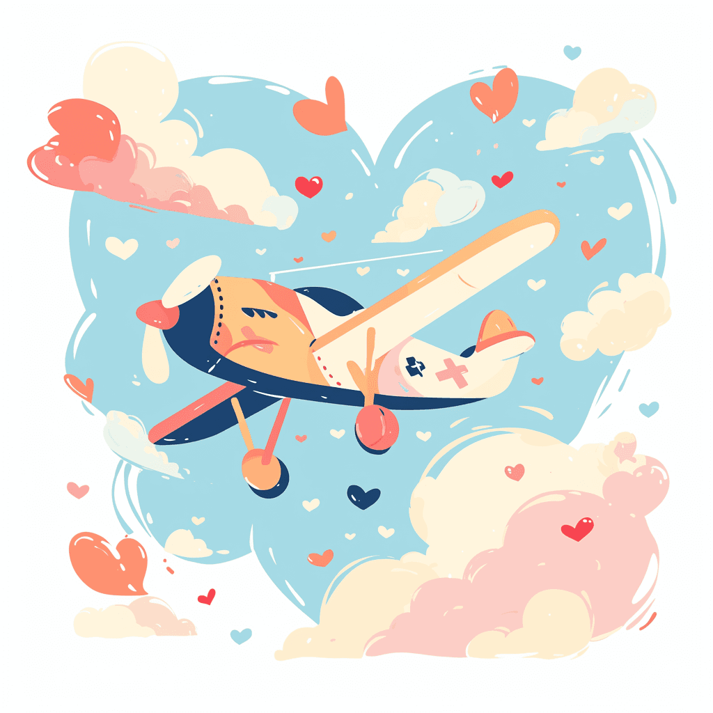 Airplane 337 original repeating artwork