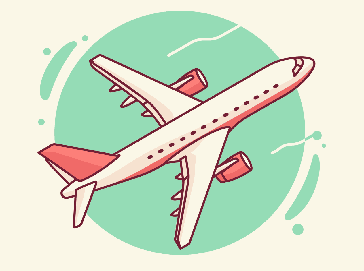Airplane 398 original repeating artwork