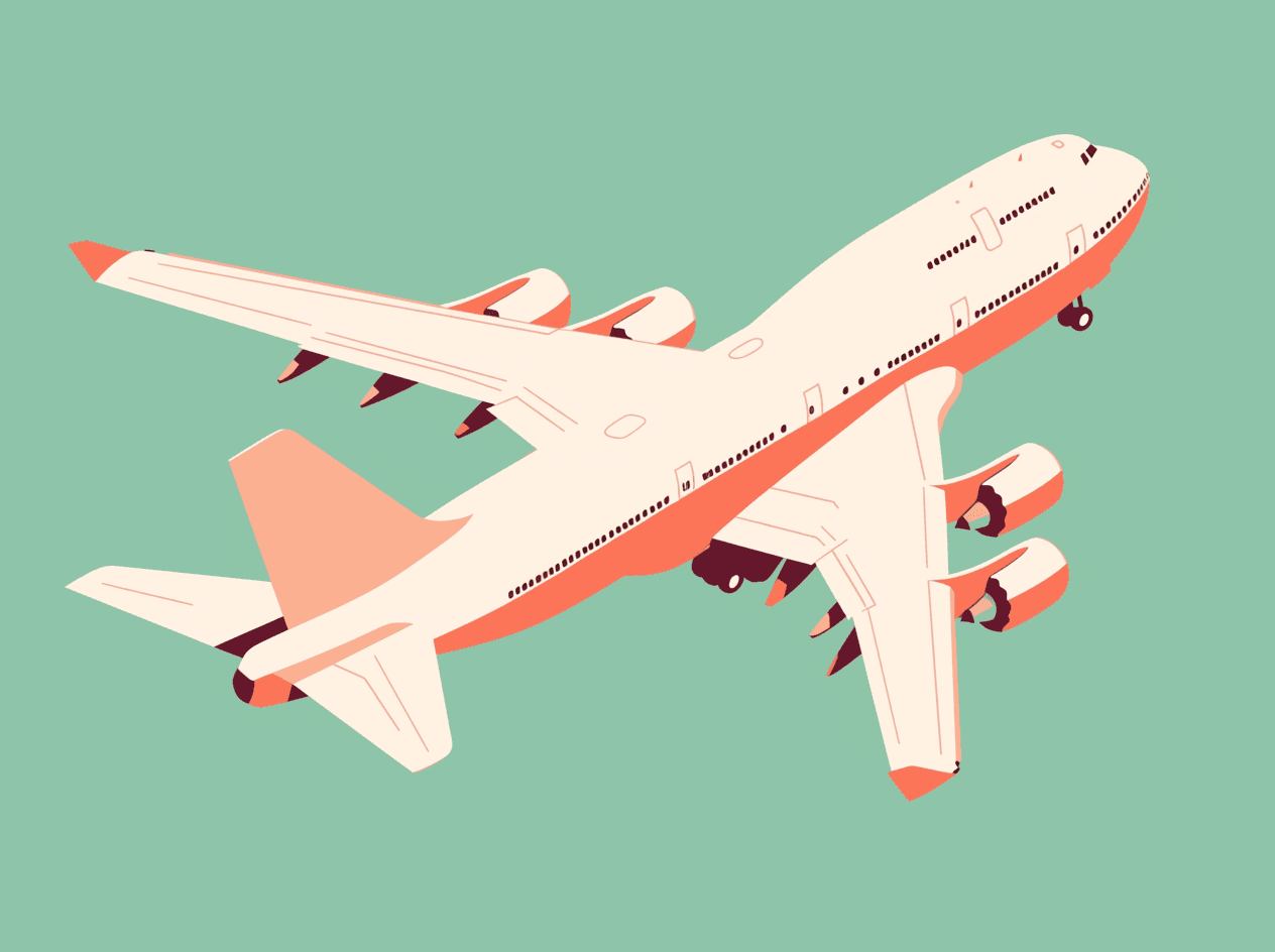 Airplane 300 original repeating artwork
