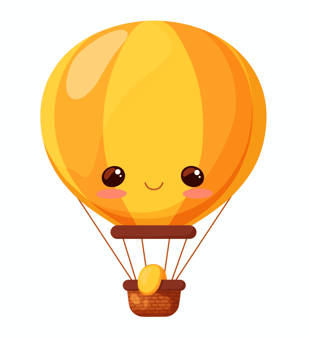 Hot Air Balloon Show original repeating artwork