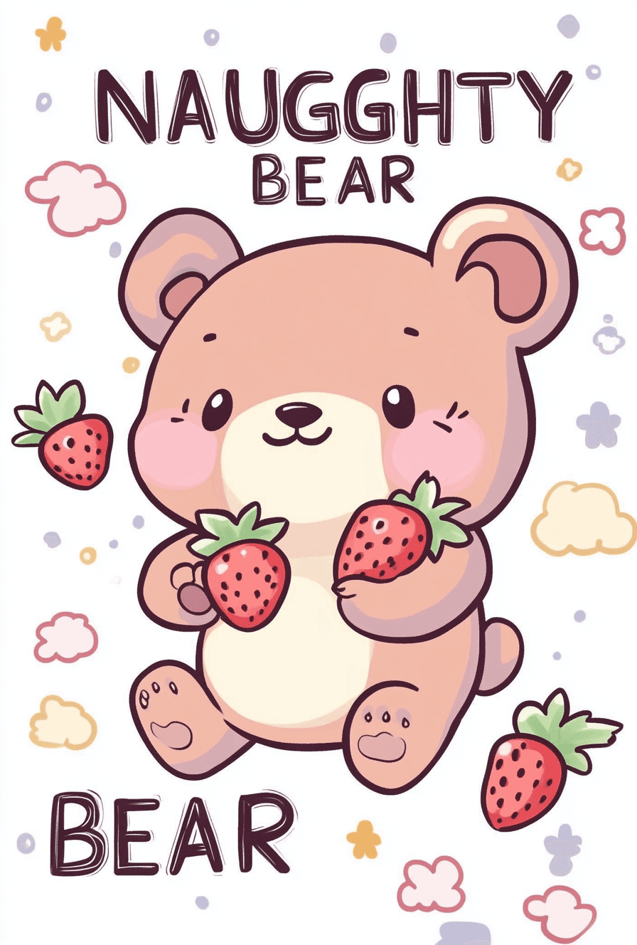 Bear Valley original repeating artwork