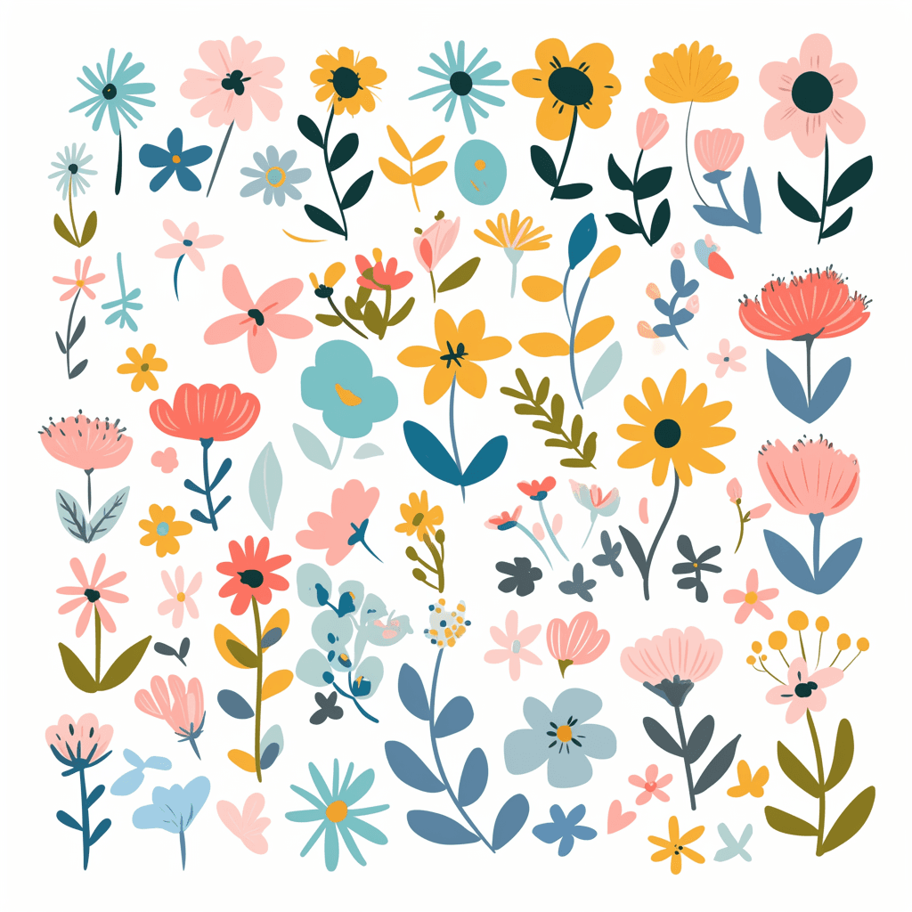 Blossom 765 original repeating artwork