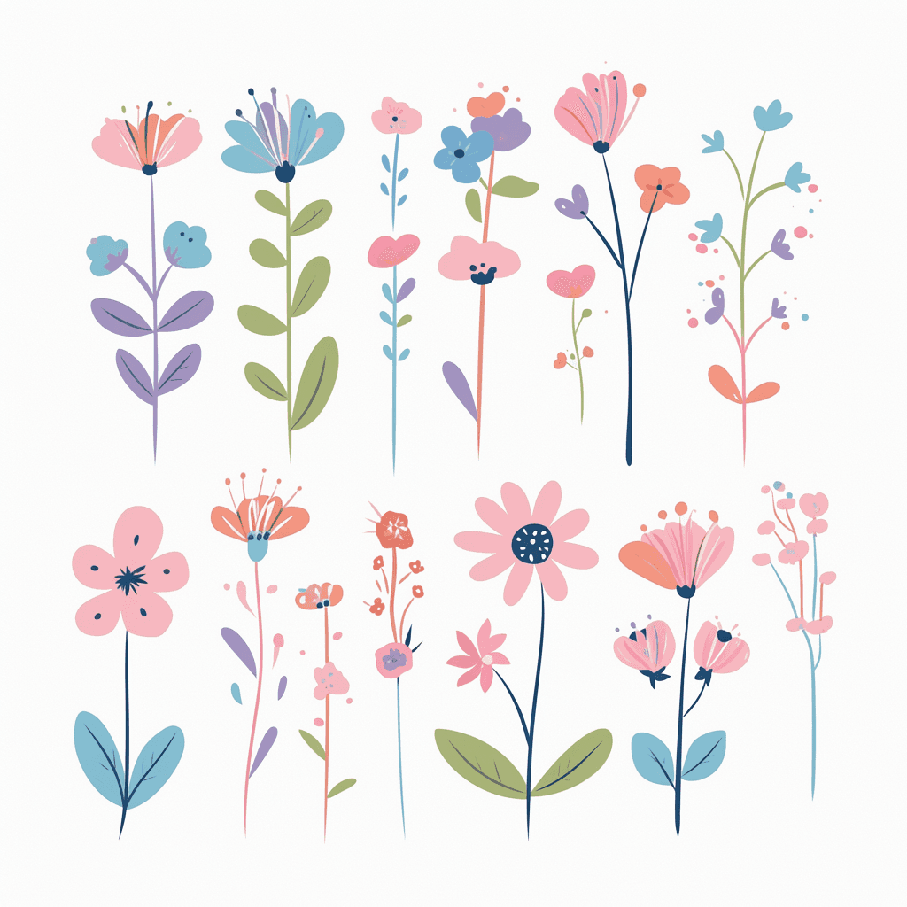 Blossom 934 original repeating artwork