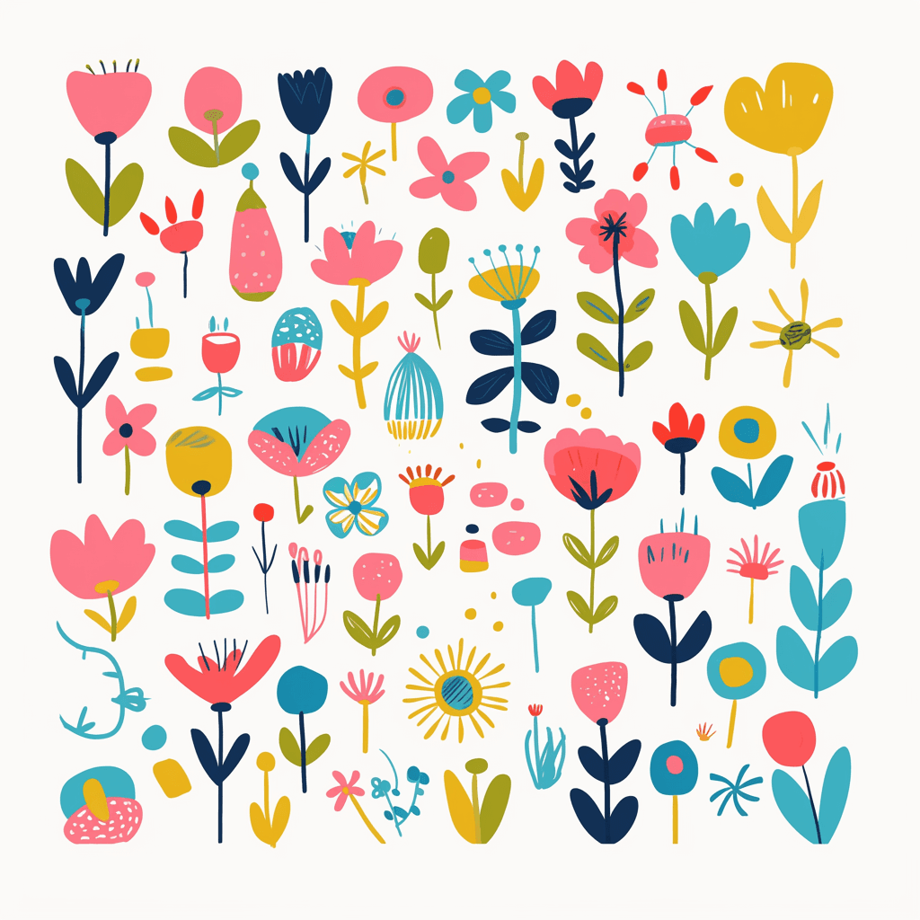 Blossom 432 original repeating artwork