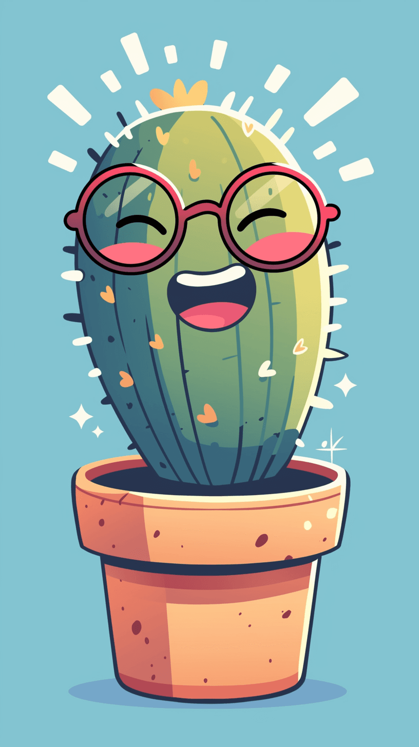 Cactus 002 original repeating artwork