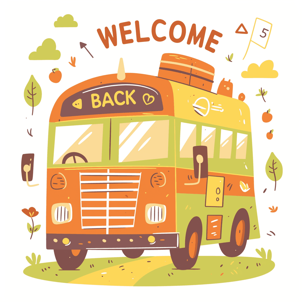 City Bus original repeating artwork