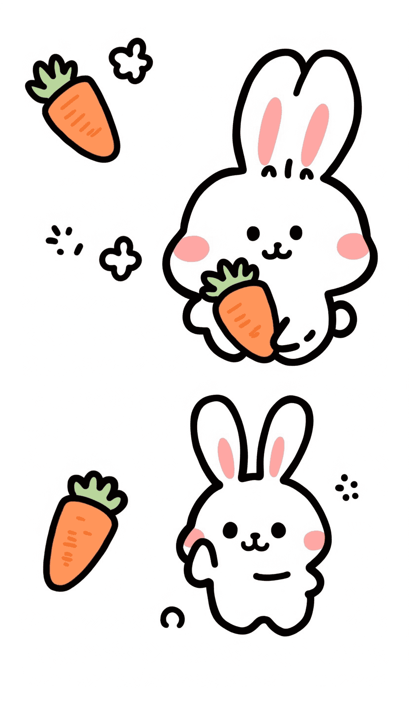 Bunny 046 original repeating artwork
