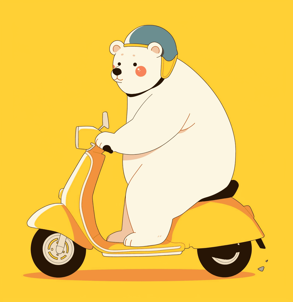 Scooter Team original repeating artwork
