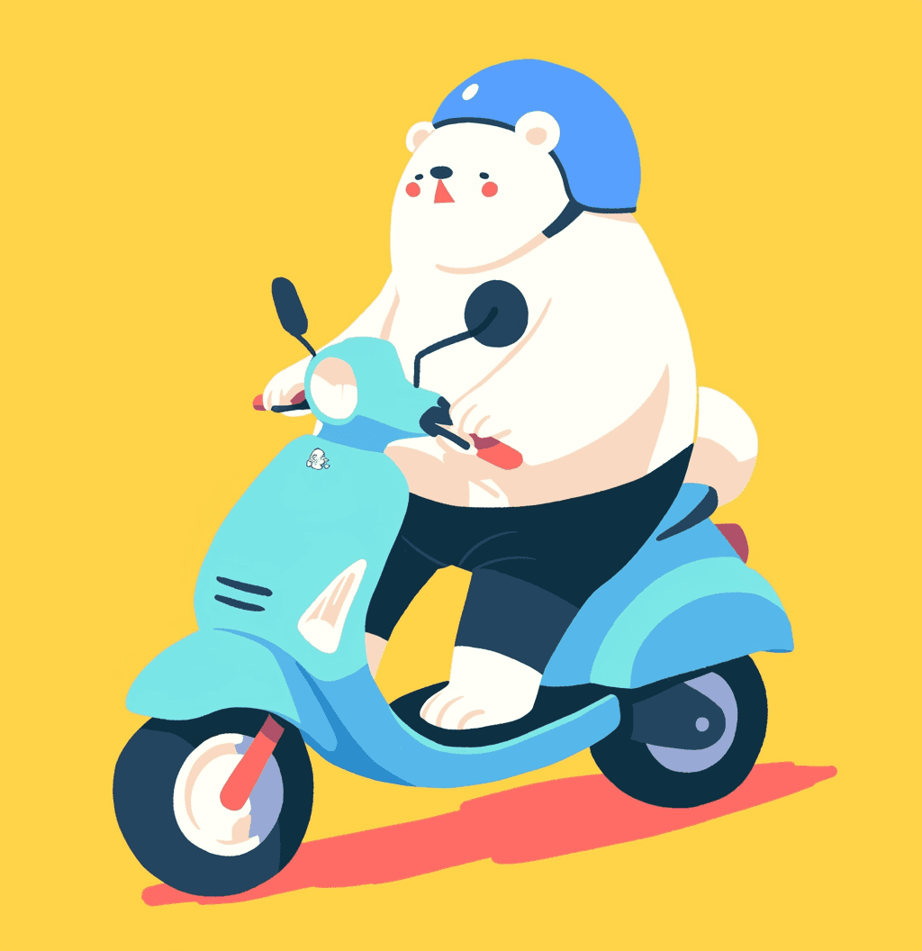 Scooter Beats original repeating artwork