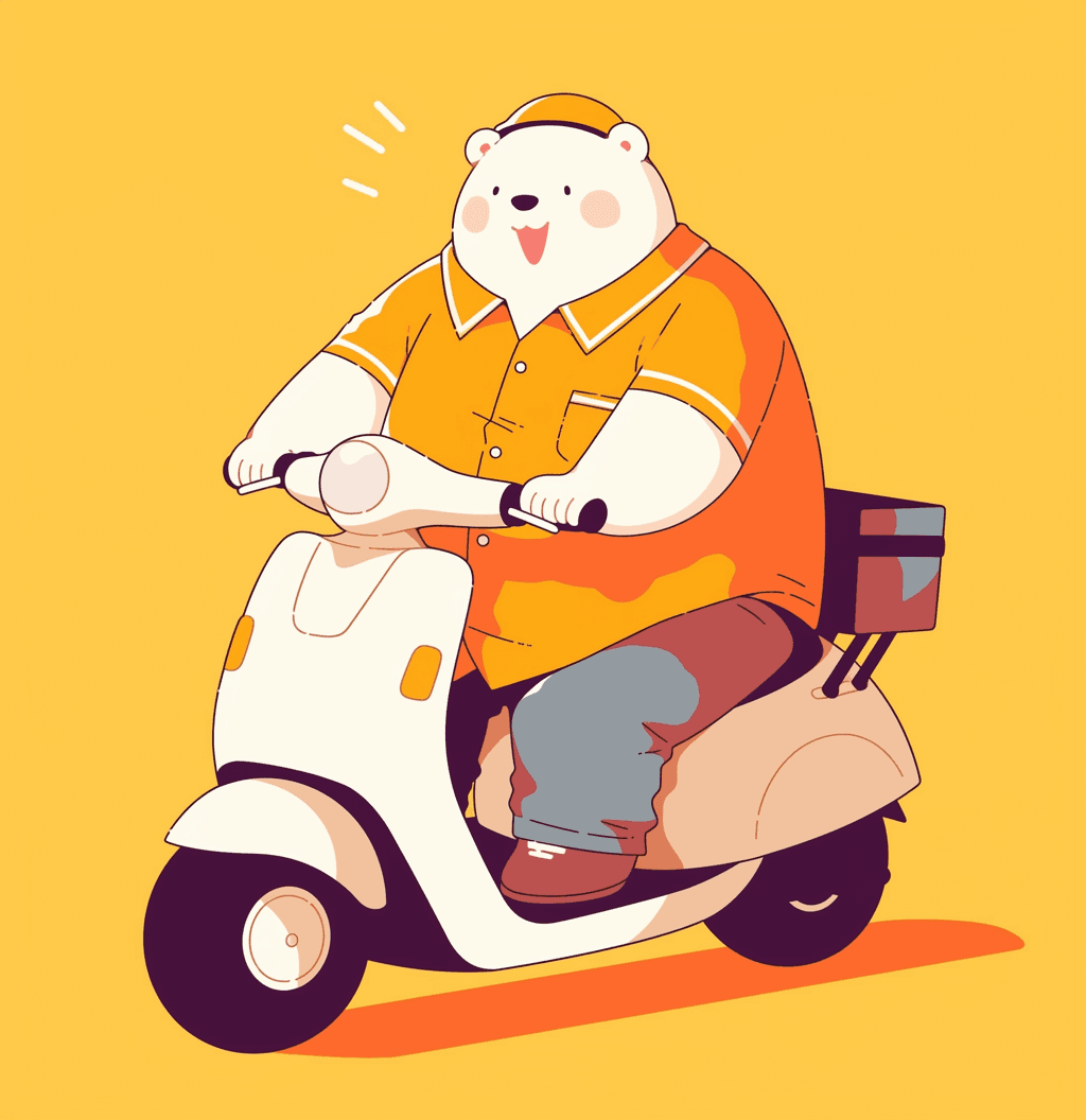 Scooter Session original repeating artwork