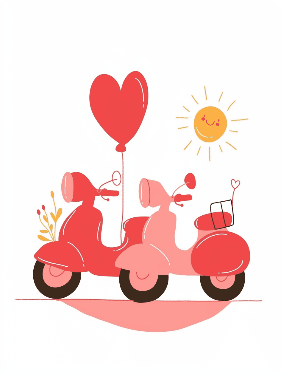 Scooter 005 original repeating artwork