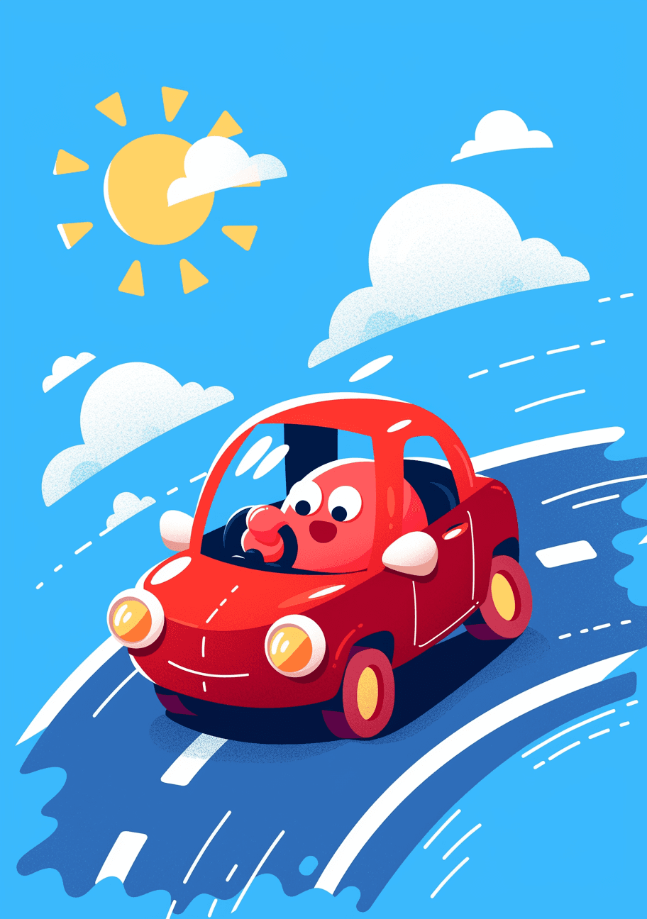 Car 868 original repeating artwork