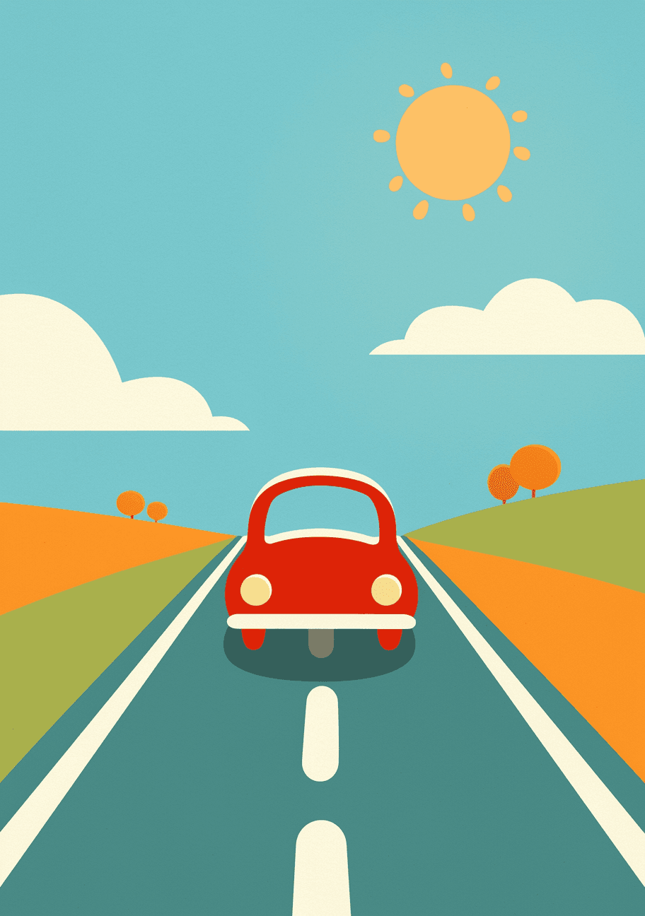 Car 413 original repeating artwork