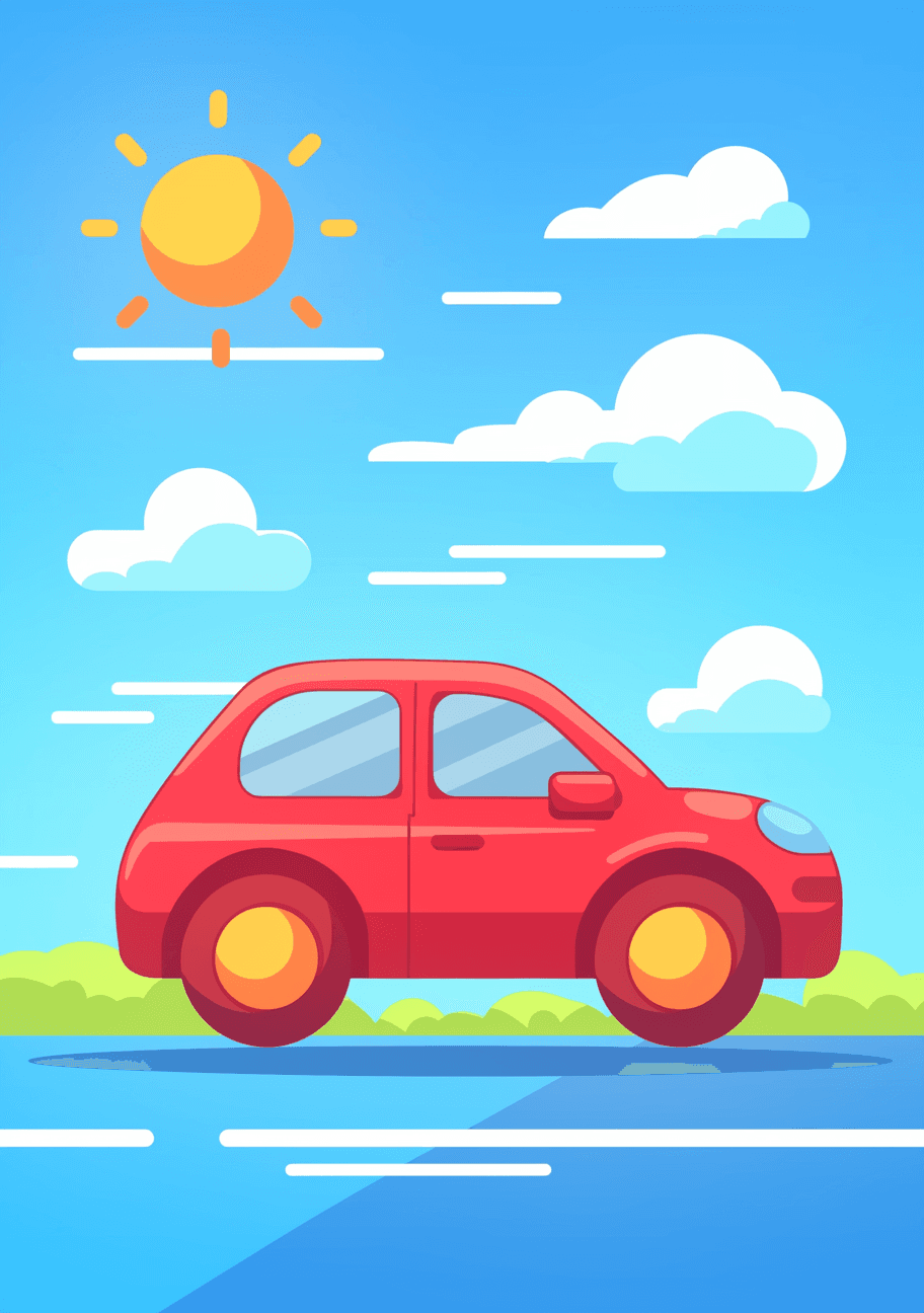 Car 259 original repeating artwork