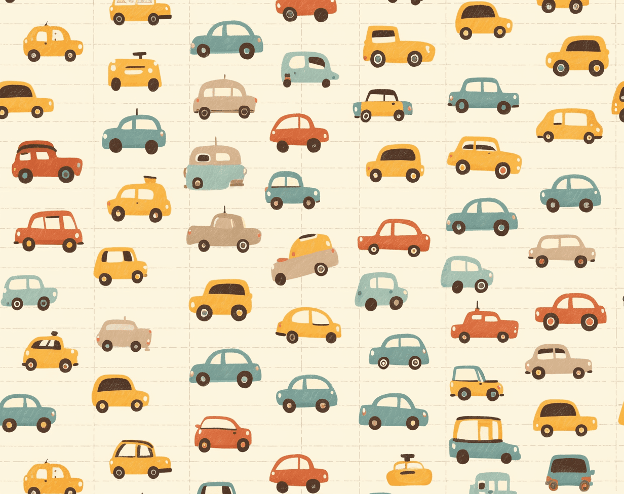 Car 554 original repeating artwork