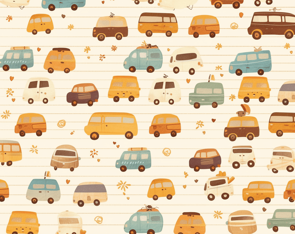 Car 461 original repeating artwork