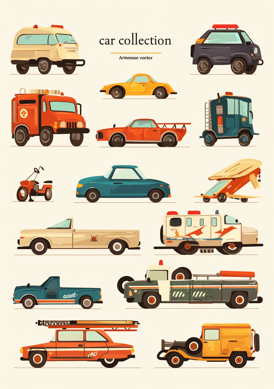 Car 460 original repeating artwork