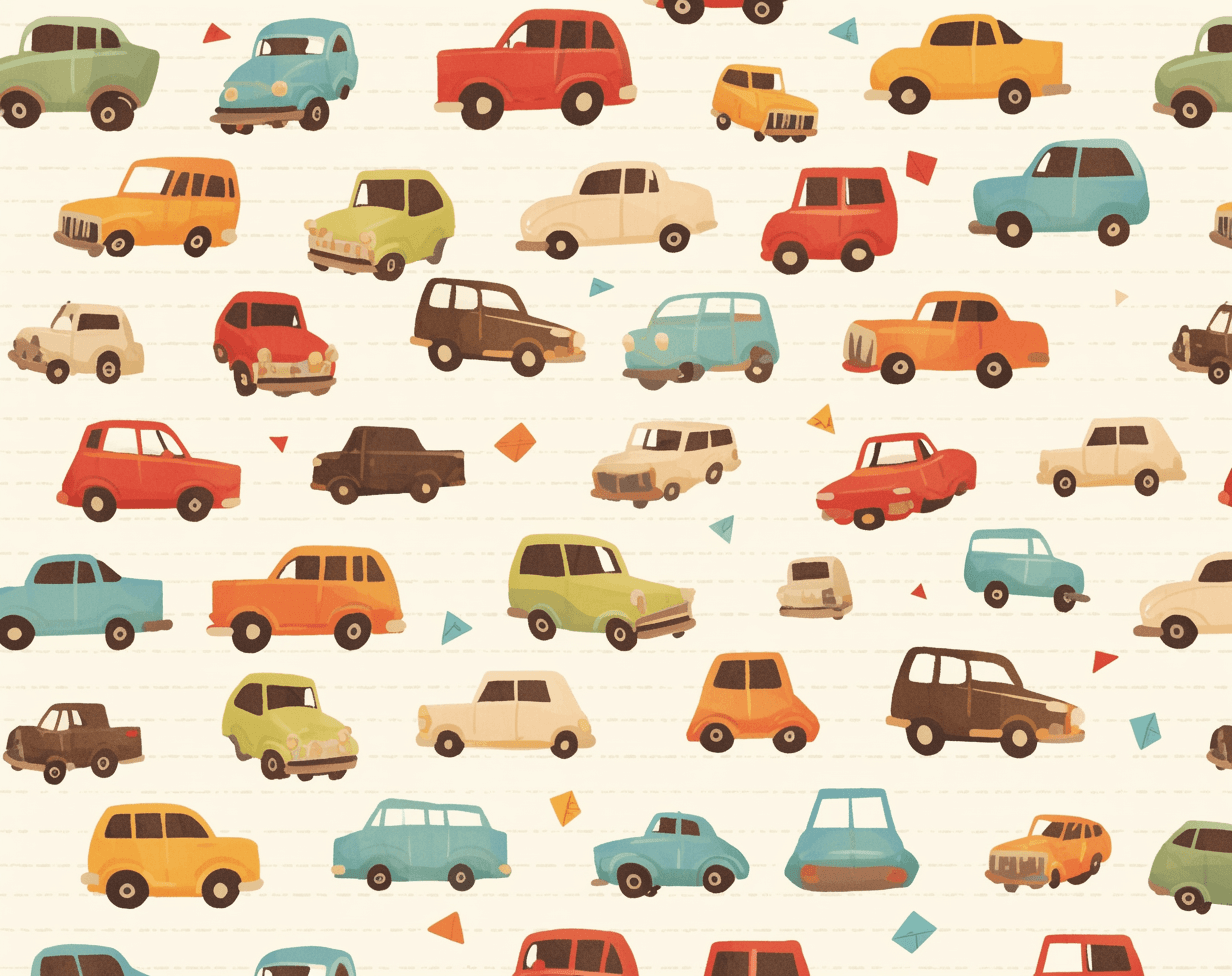 Car 553 original repeating artwork