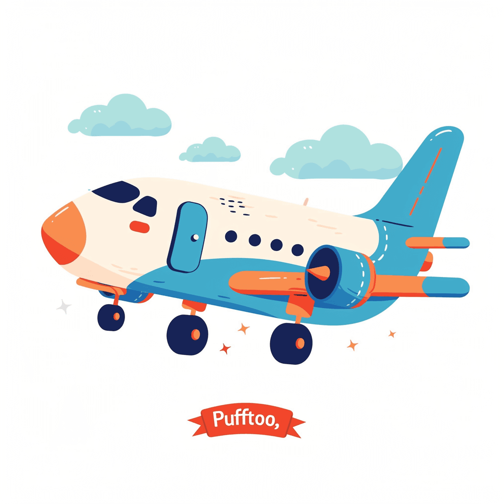 Airplane 146 original repeating artwork