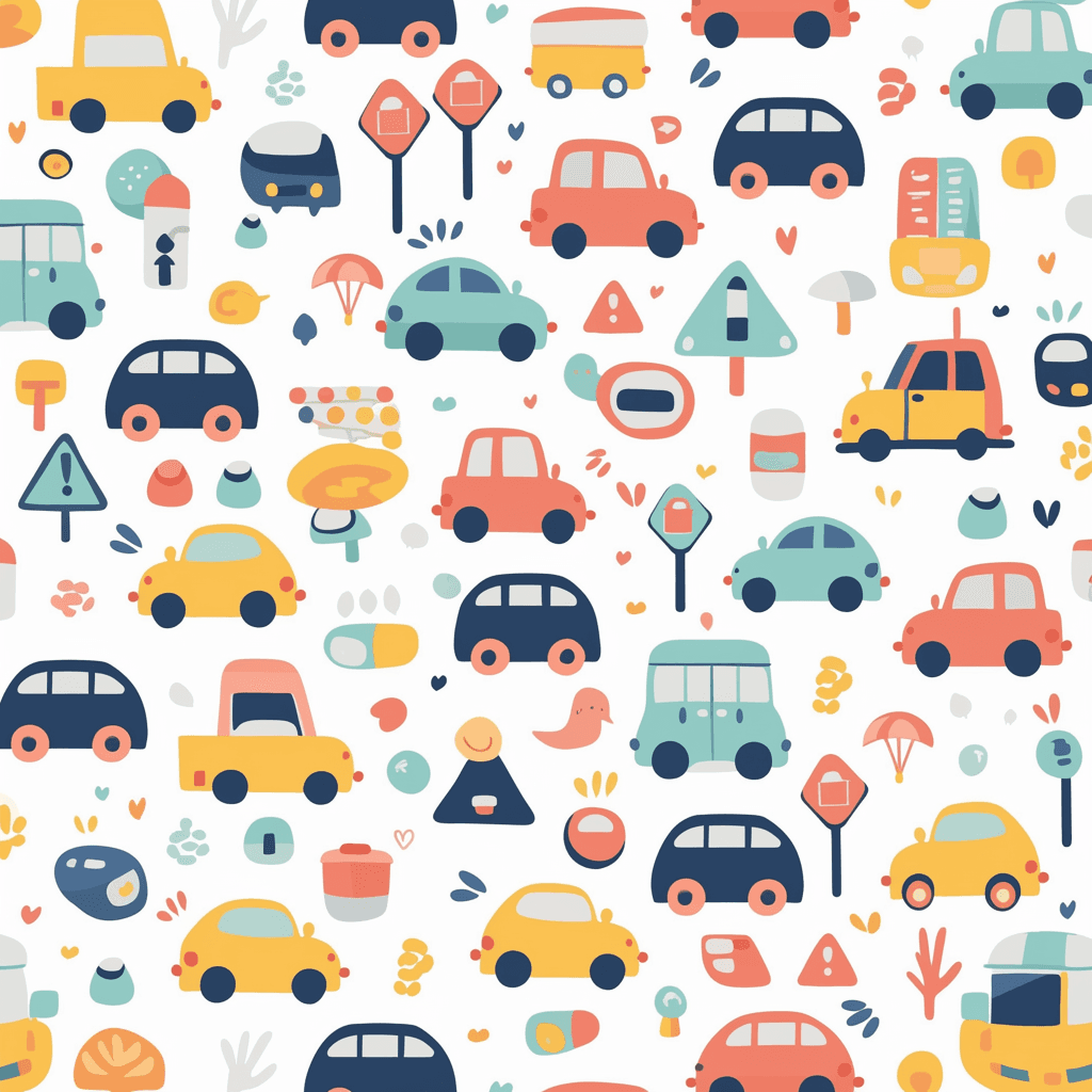 Car 561 original repeating artwork