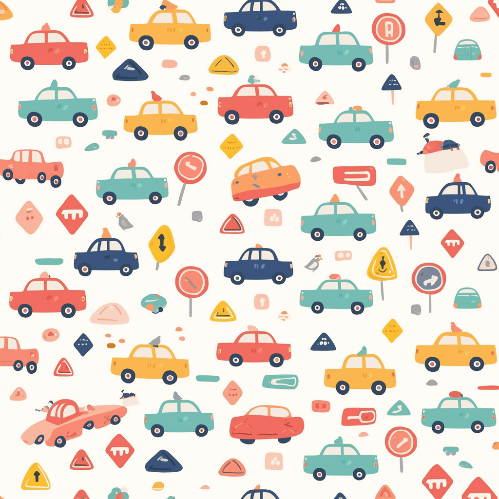 Car 361 original repeating artwork