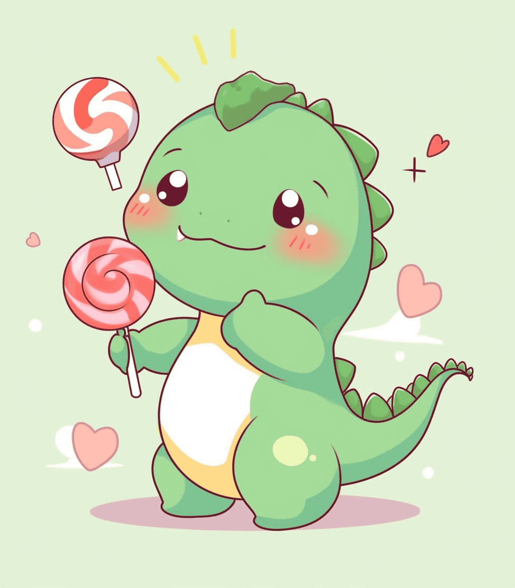Dinosaur Party original repeating artwork
