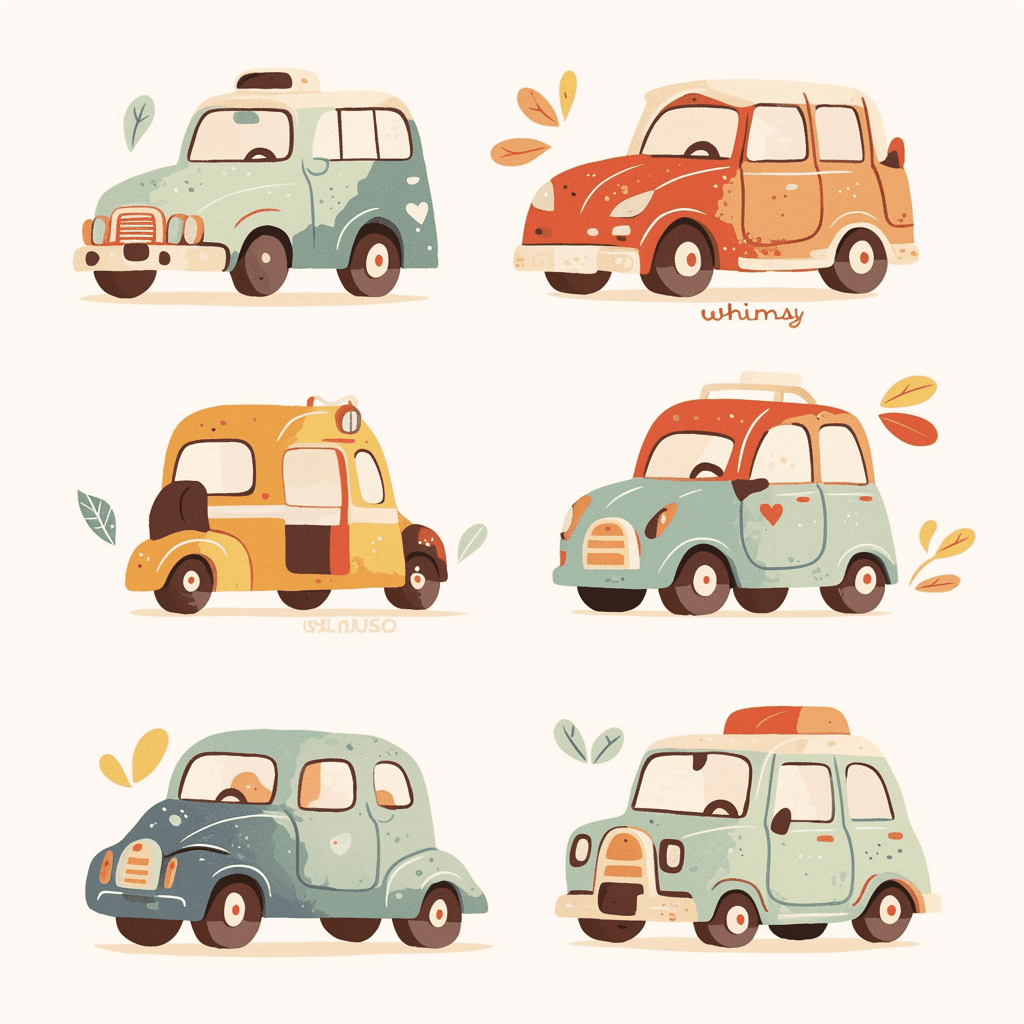 Car 381 original repeating artwork