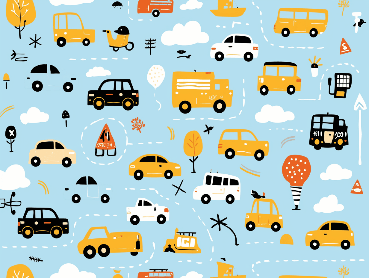 Car 246 original repeating artwork