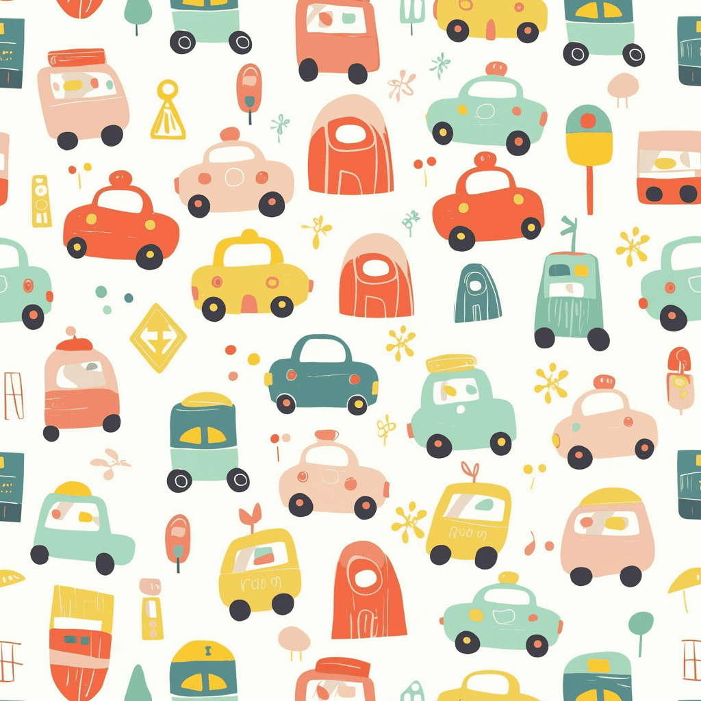 Car 051 original repeating artwork