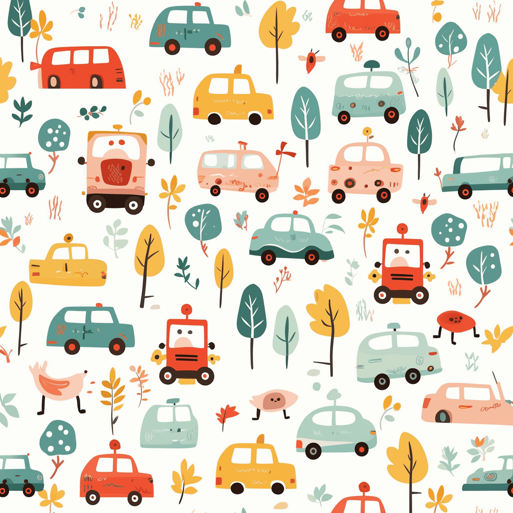 Car 331 original repeating artwork