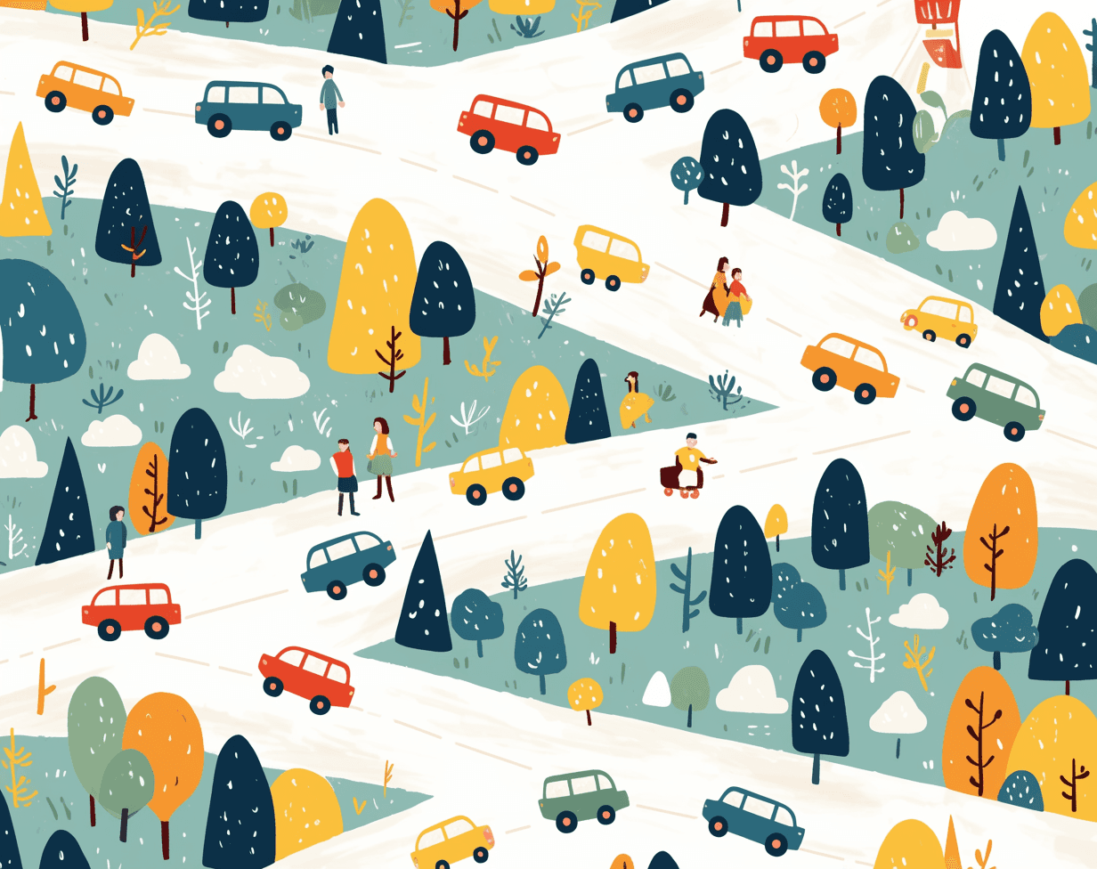 Car 307 original repeating artwork