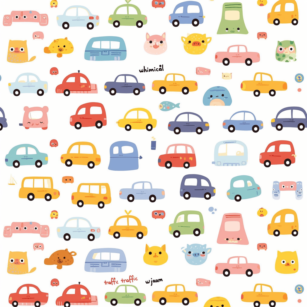 Car 680 original repeating artwork