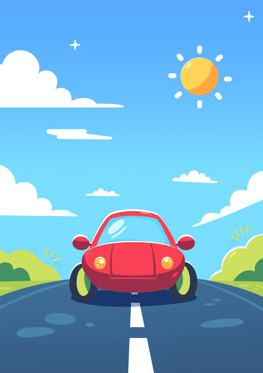 Car 668 original repeating artwork