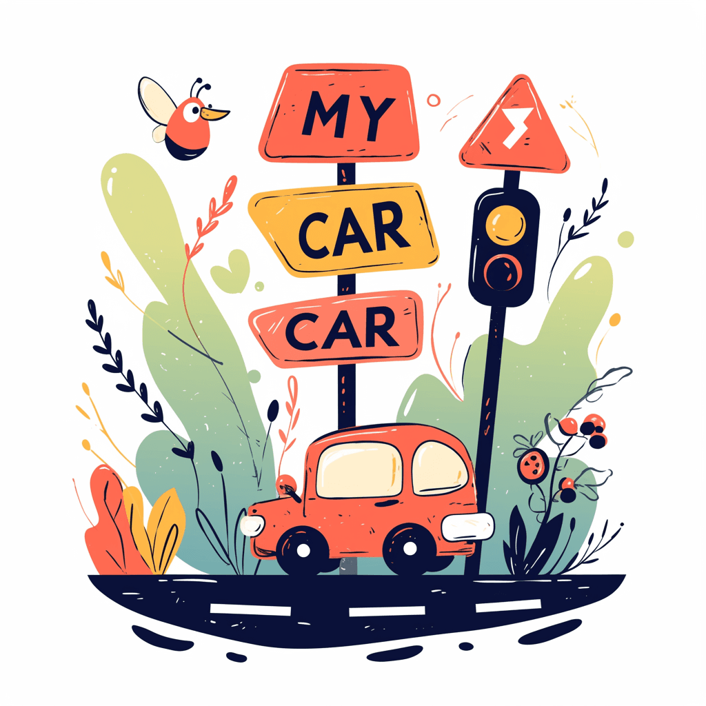 Car 393 original repeating artwork