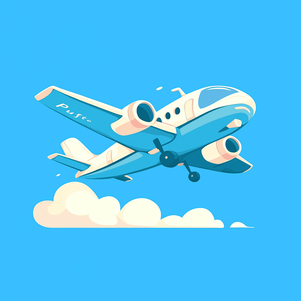 Airplane Studio original repeating artwork