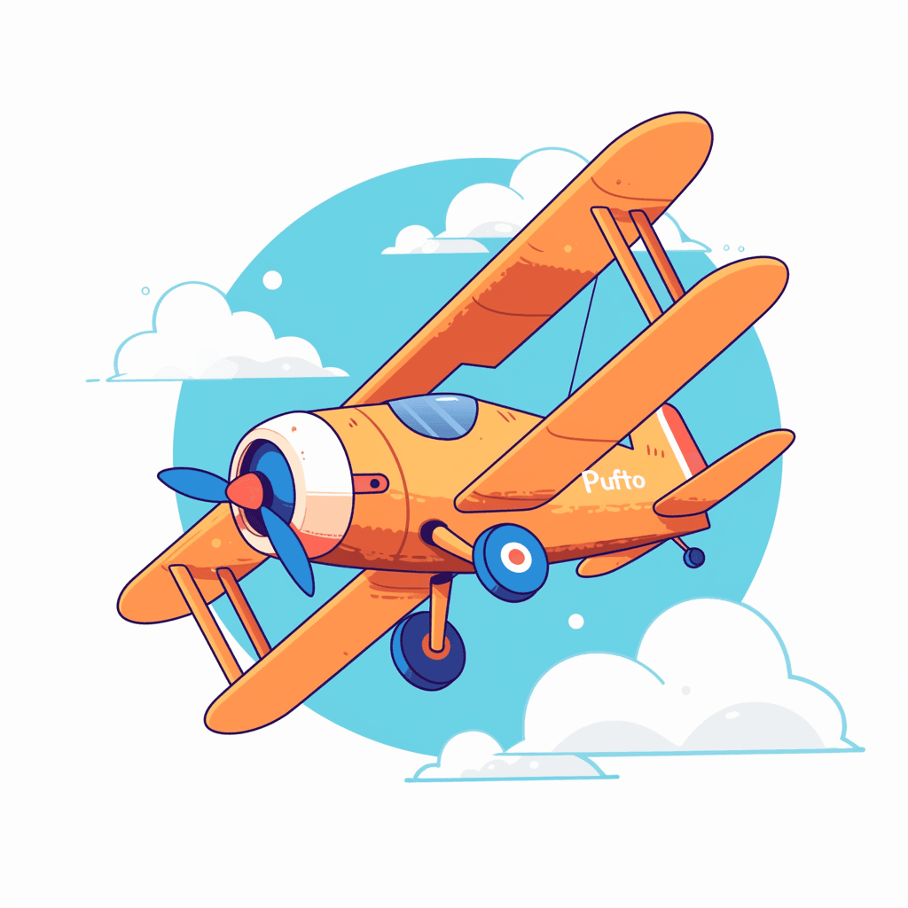 Airplane 090 original repeating artwork