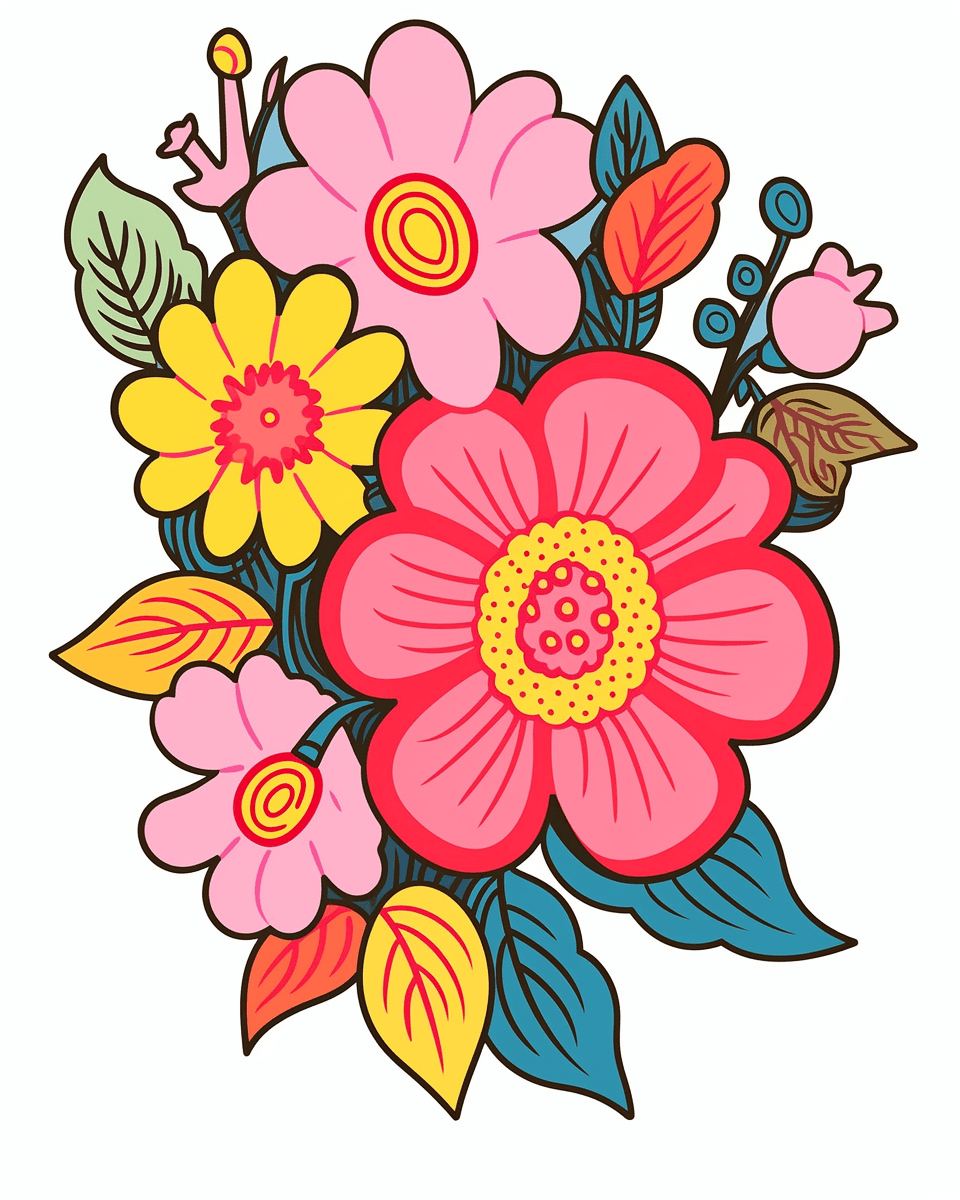 Blossom 1120 original repeating artwork