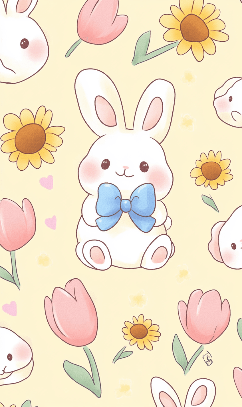 Bunny 062 original repeating artwork