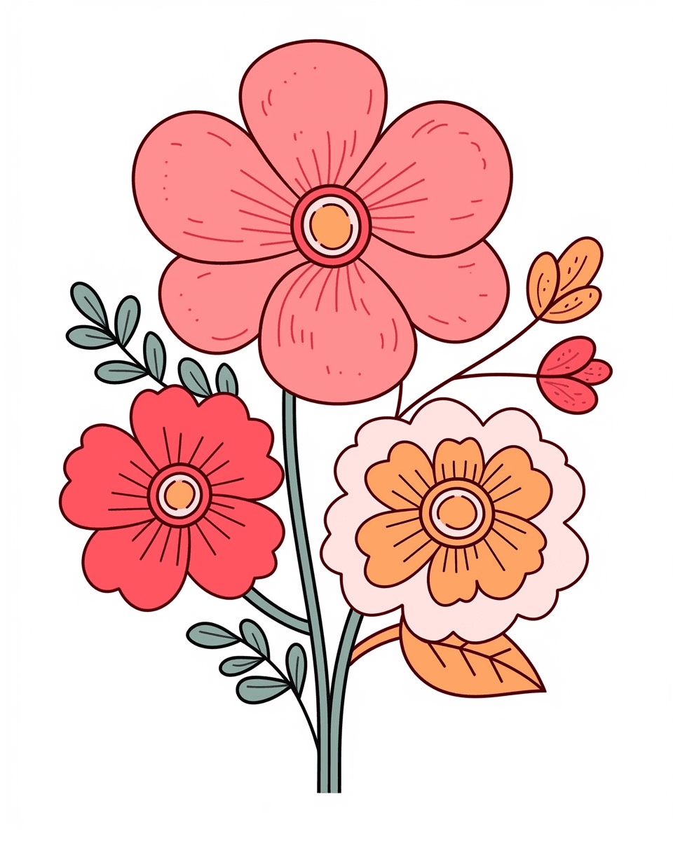Blossom 1110 original repeating artwork