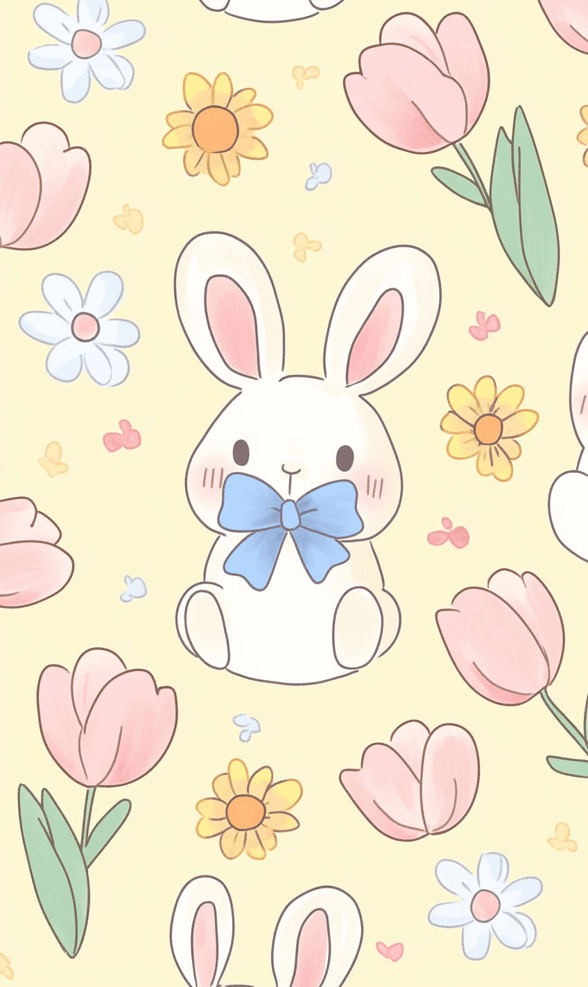 Bunny 330 original repeating artwork
