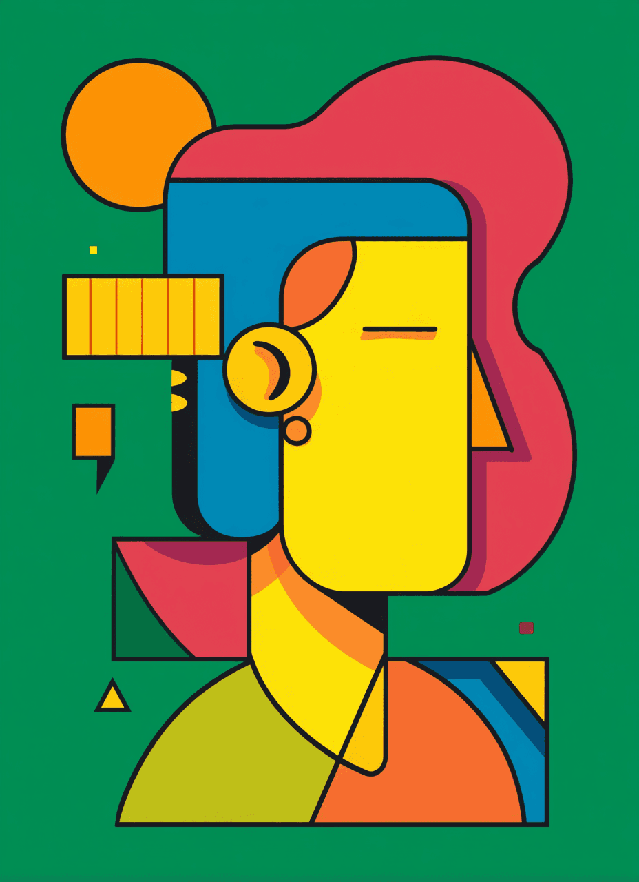 Abstract Elephant Club original repeating artwork