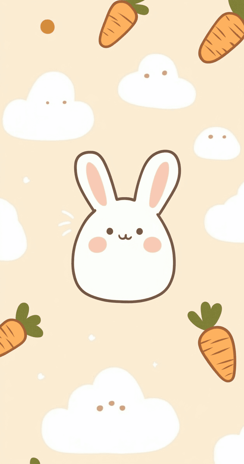 Bunny Grow original repeating artwork