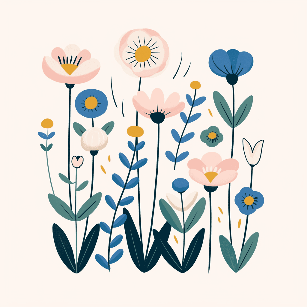 Bloom 318 original repeating artwork
